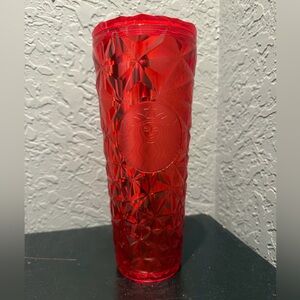 Starbucks Holiday 2023 Ruby Red Prism Tumbler